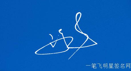 许飞签名