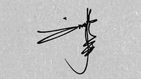 模仿刘德华的签名图 图2